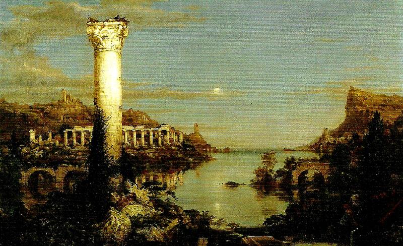 Thomas Cole the course of empire Sweden oil painting art